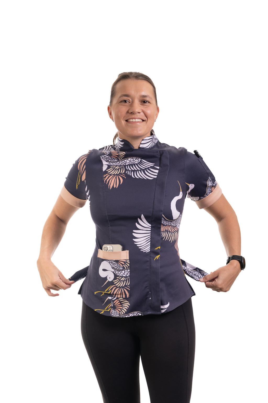 Avery Women's Fitted Chef Jacket