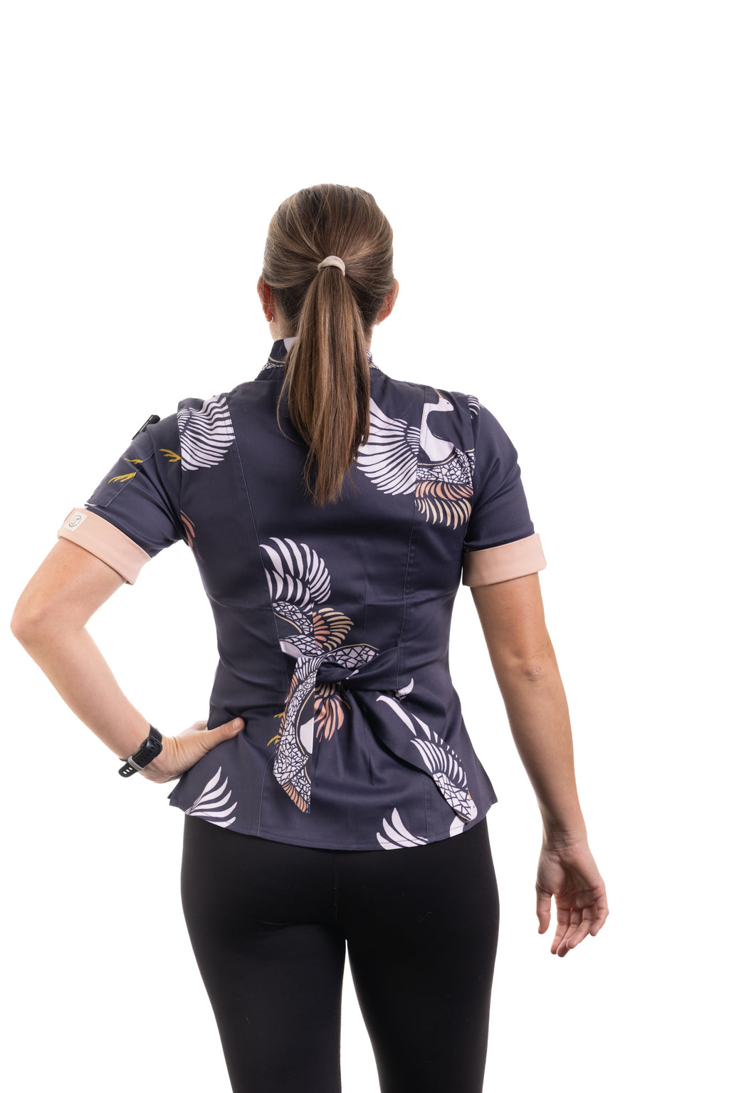 Avery Women's Fitted Chef Jacket