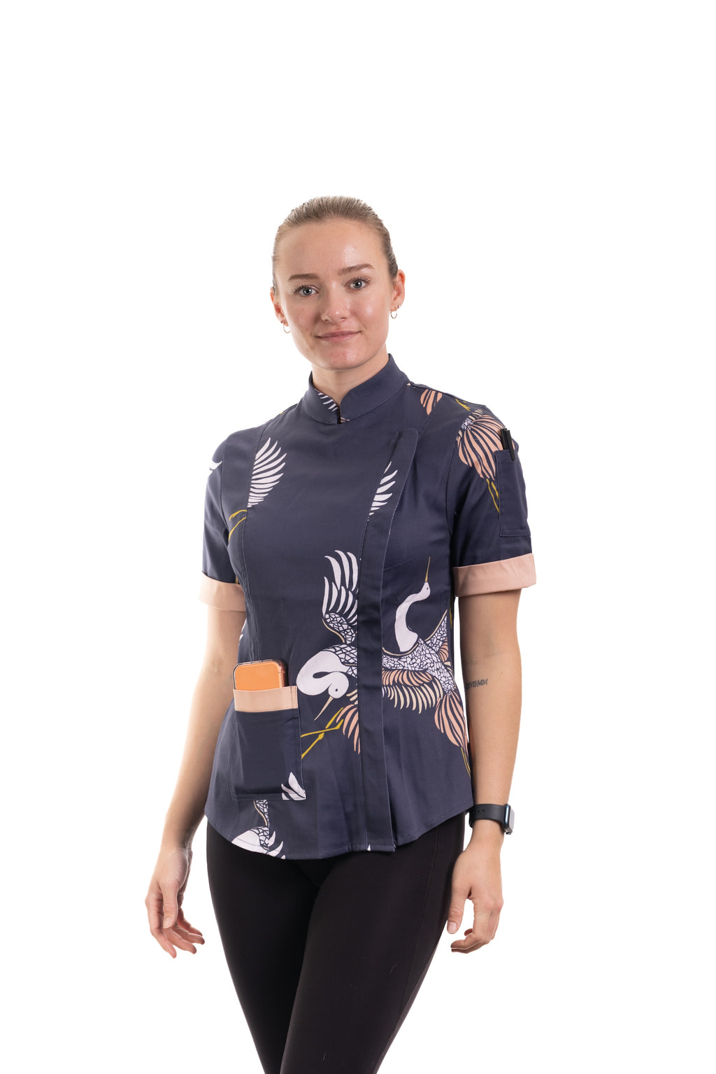 Avery Women's Fitted Chef Jacket