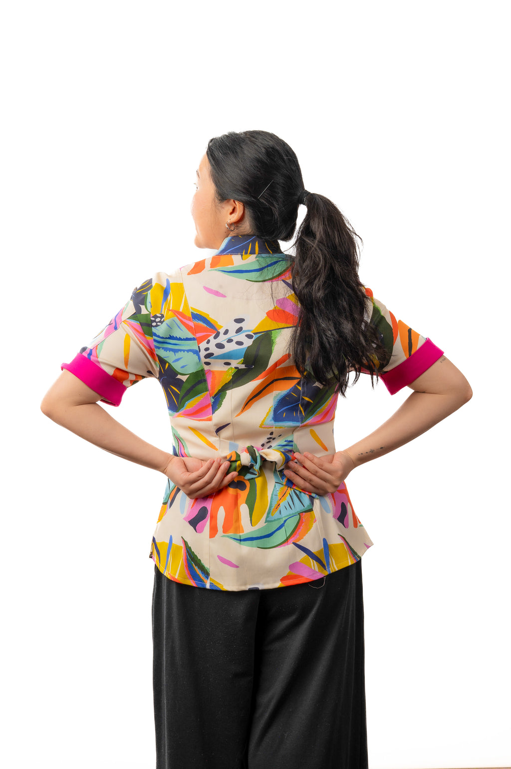 Flora Women's Fitted Chef Jacket