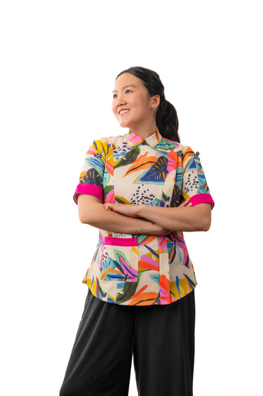 Flora Women's Fitted Chef Jacket