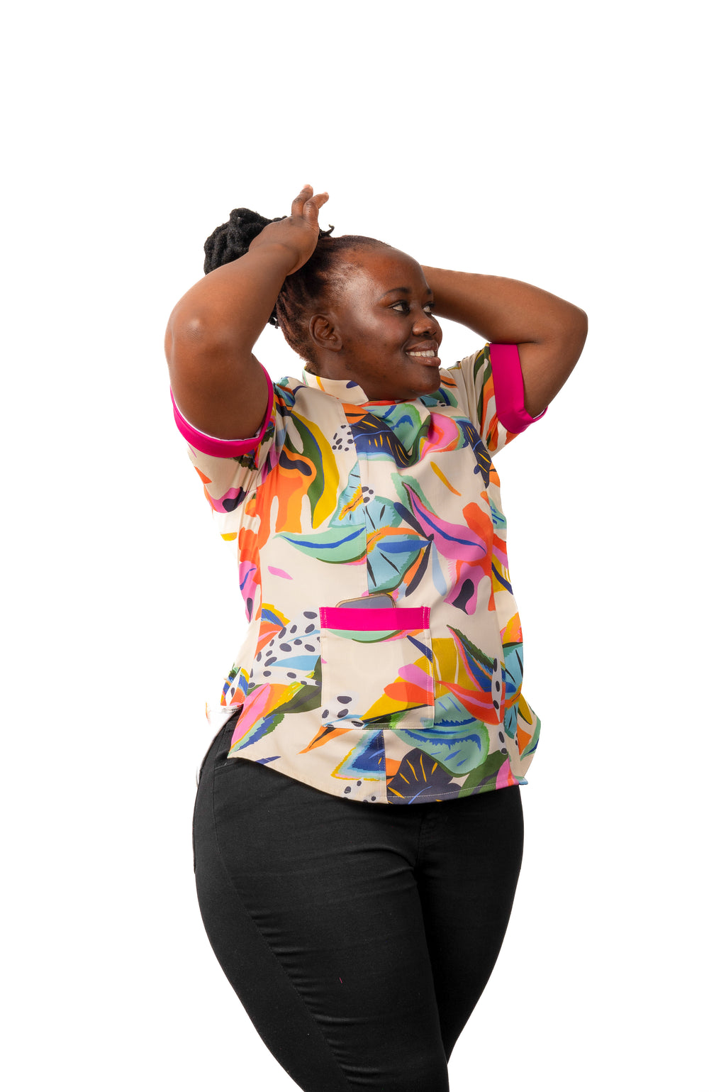 Flora Women's Fitted Chef Jacket