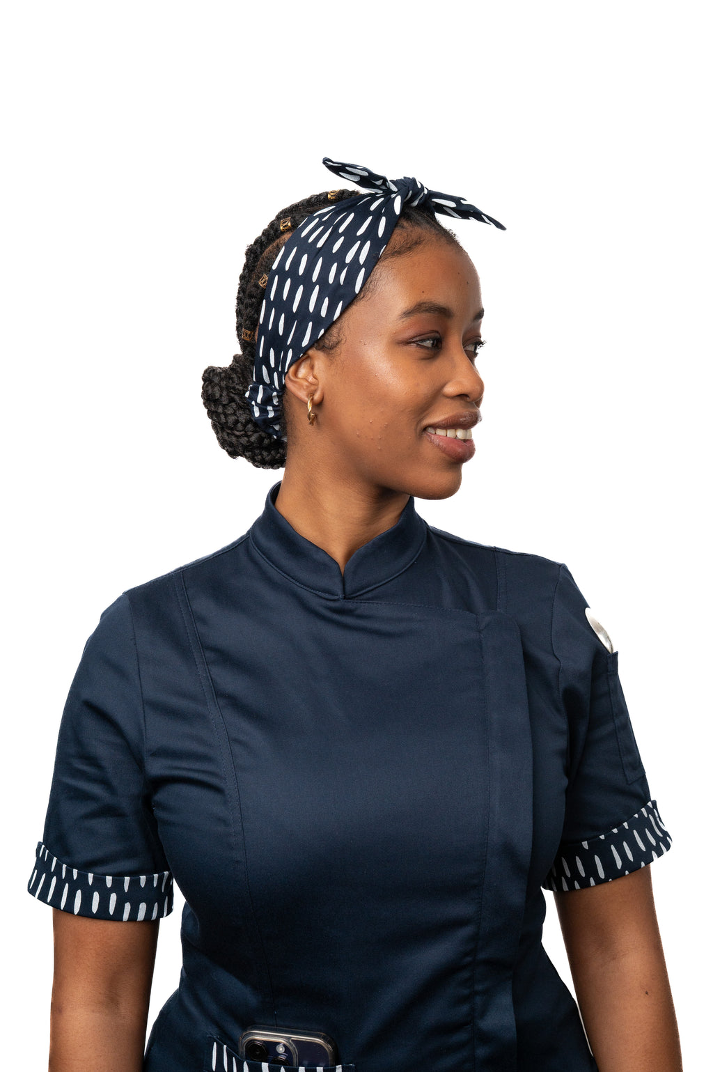 Funky Chef – Blueberry Headband