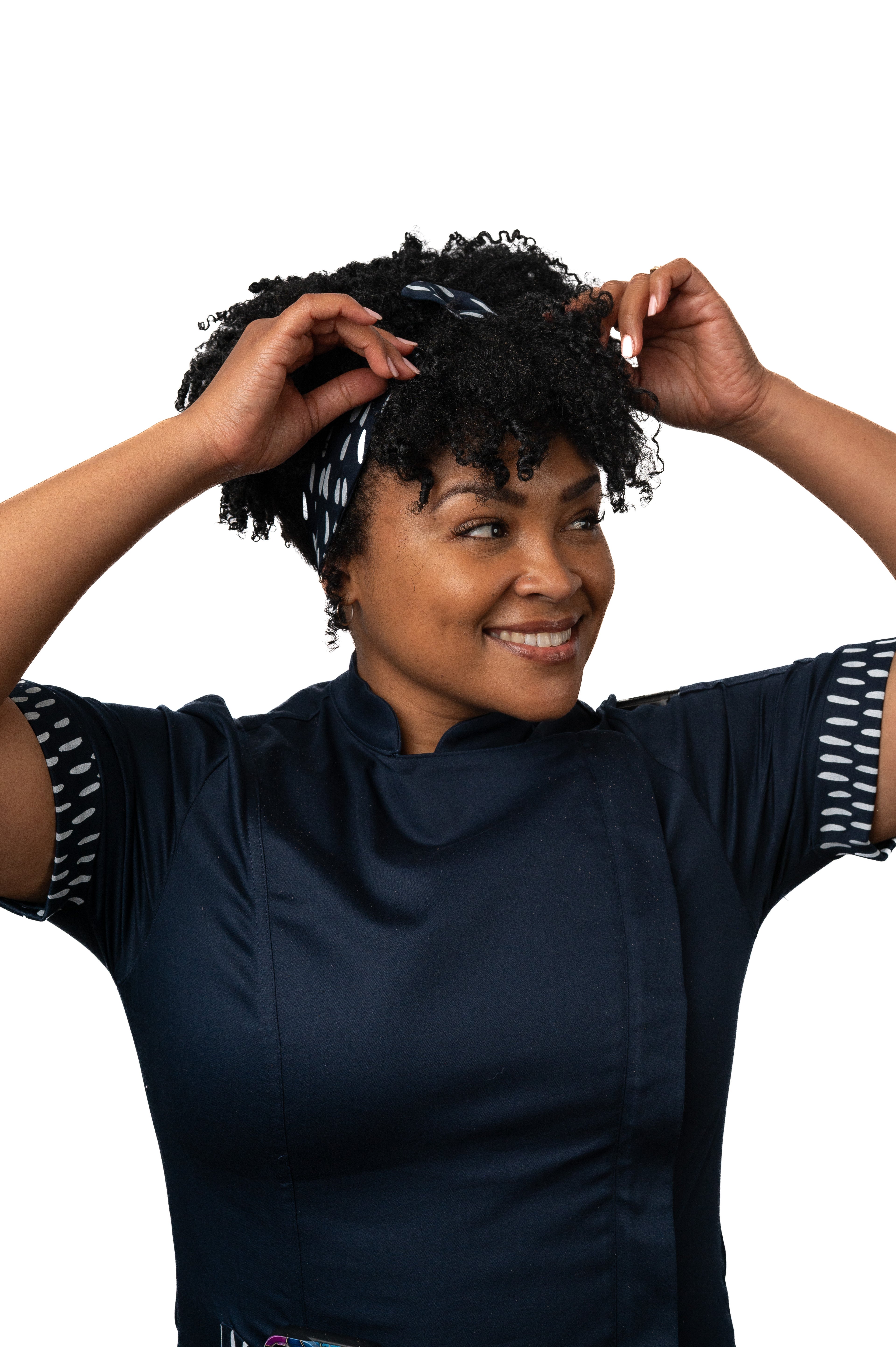 Funky Chef – Blueberry Headband