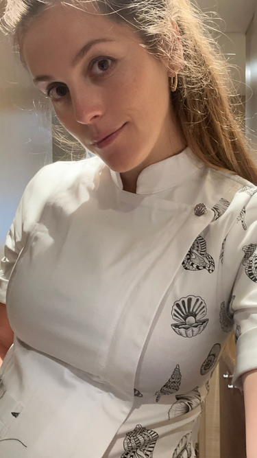 Sephira Women's Fitted Chef Jacket