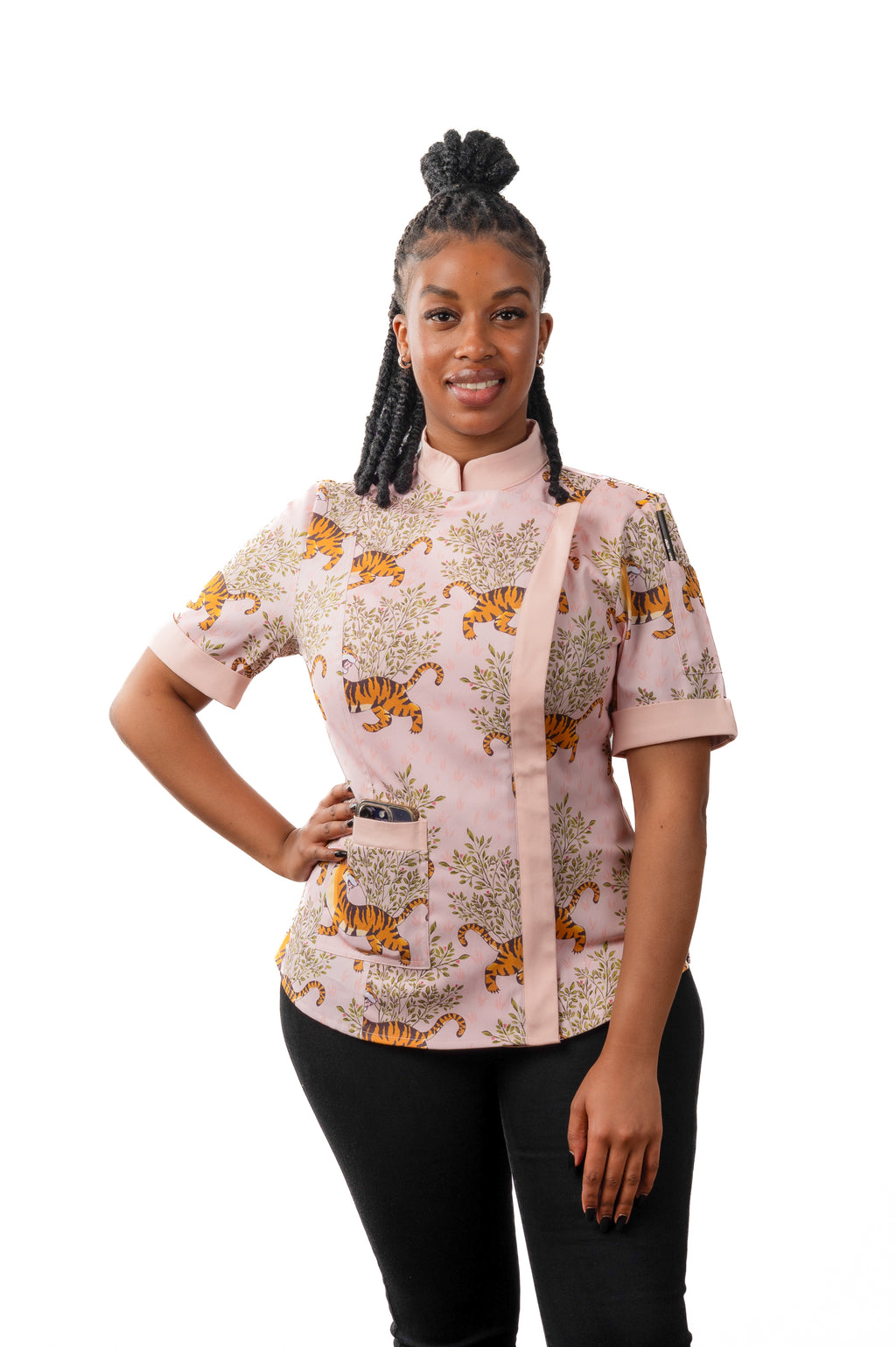 Kali Women's Fitted Chef Jacket