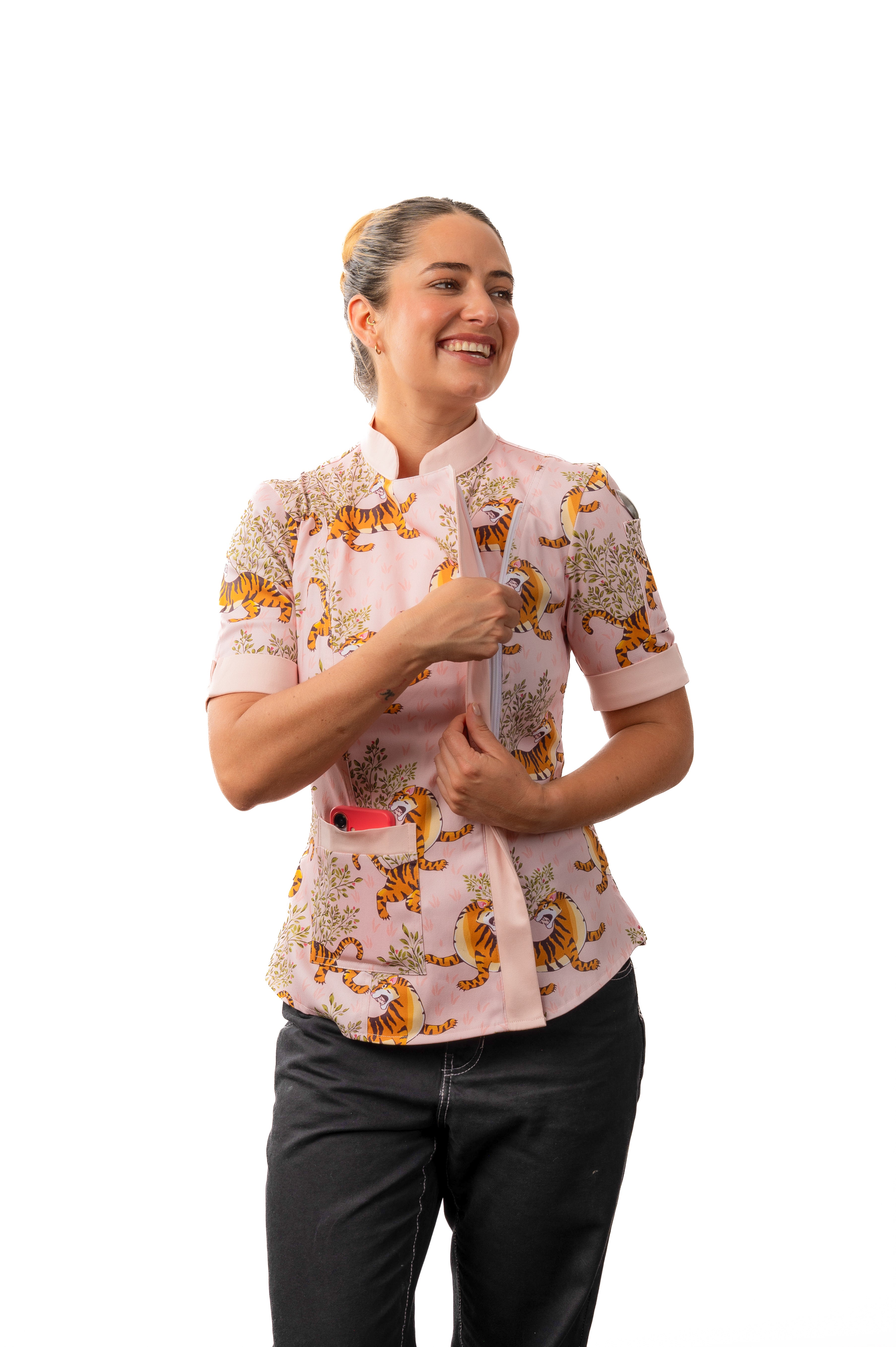 Kali Women's Fitted Chef Jacket