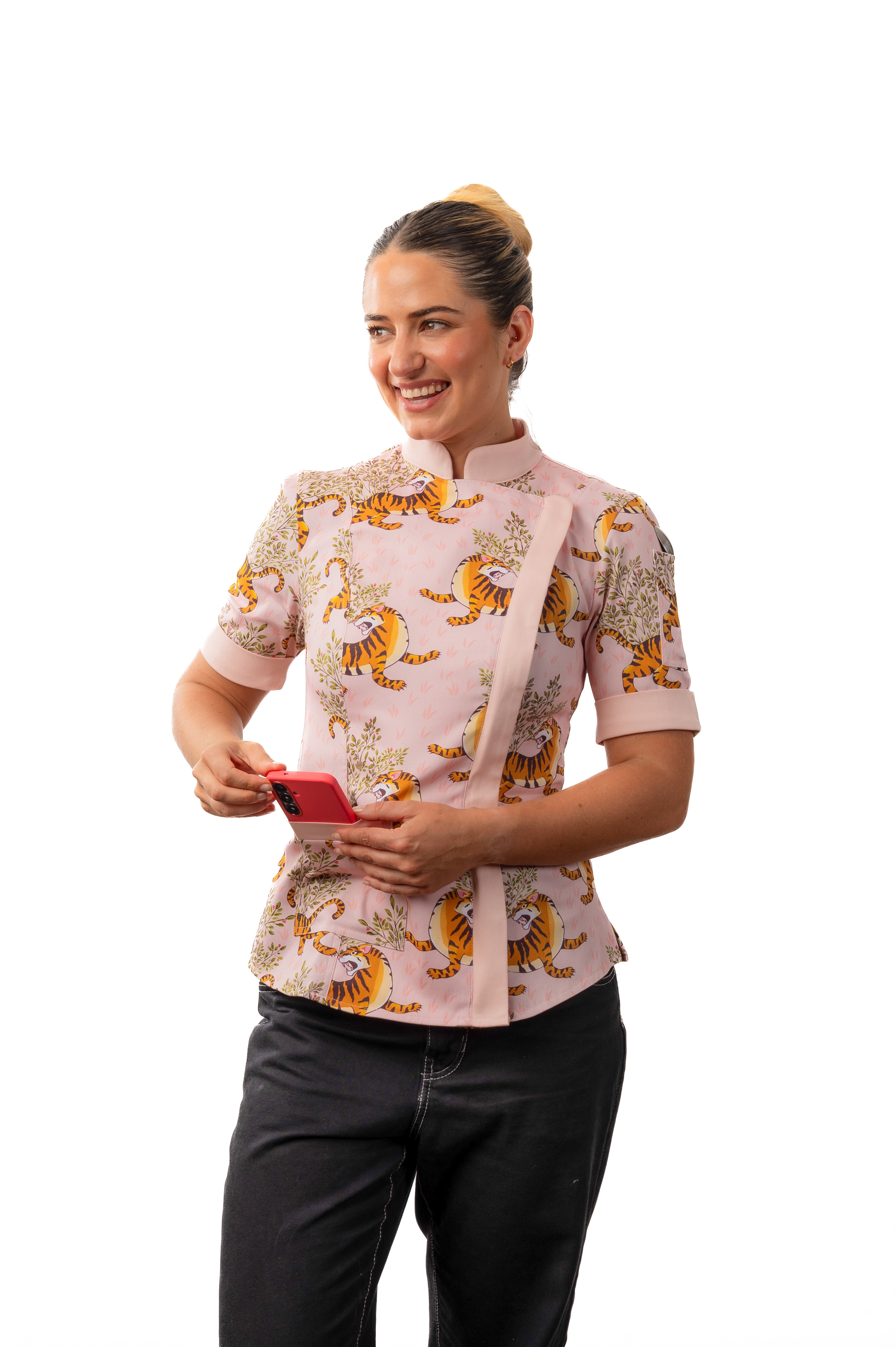 Kali Women's Fitted Chef Jacket
