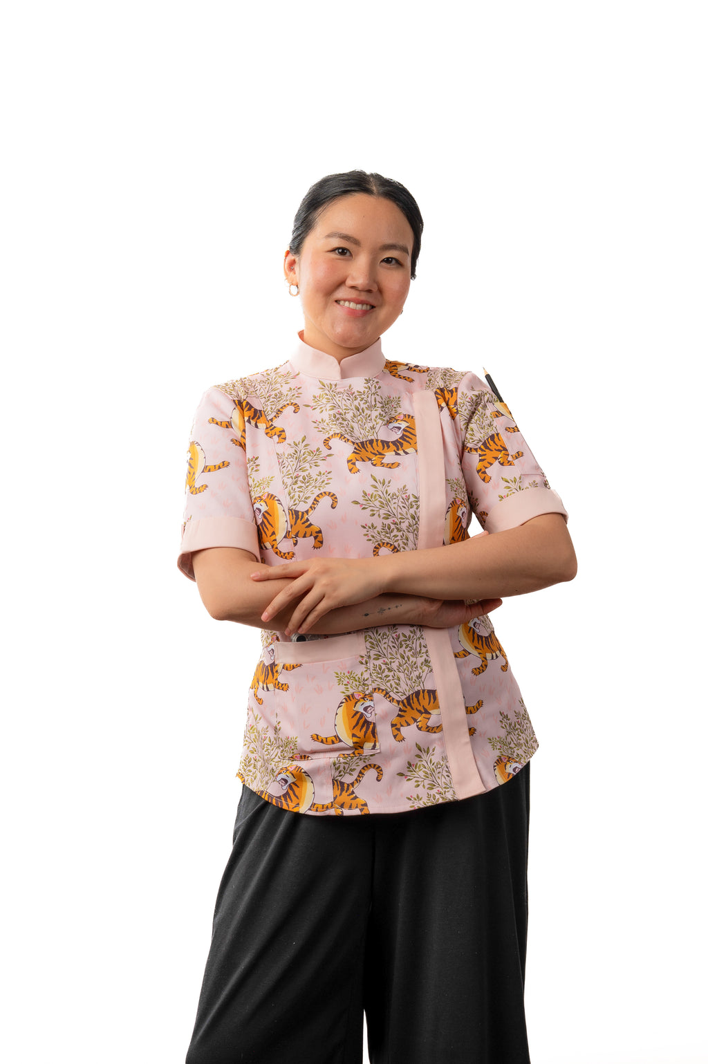 Kali Women's Fitted Chef Jacket