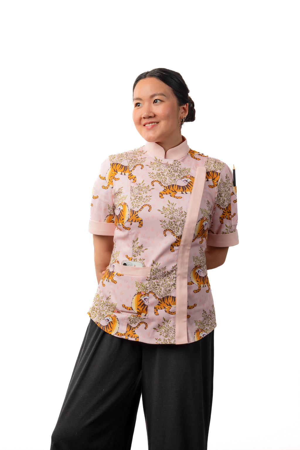 Kali Women's Fitted Chef Jacket