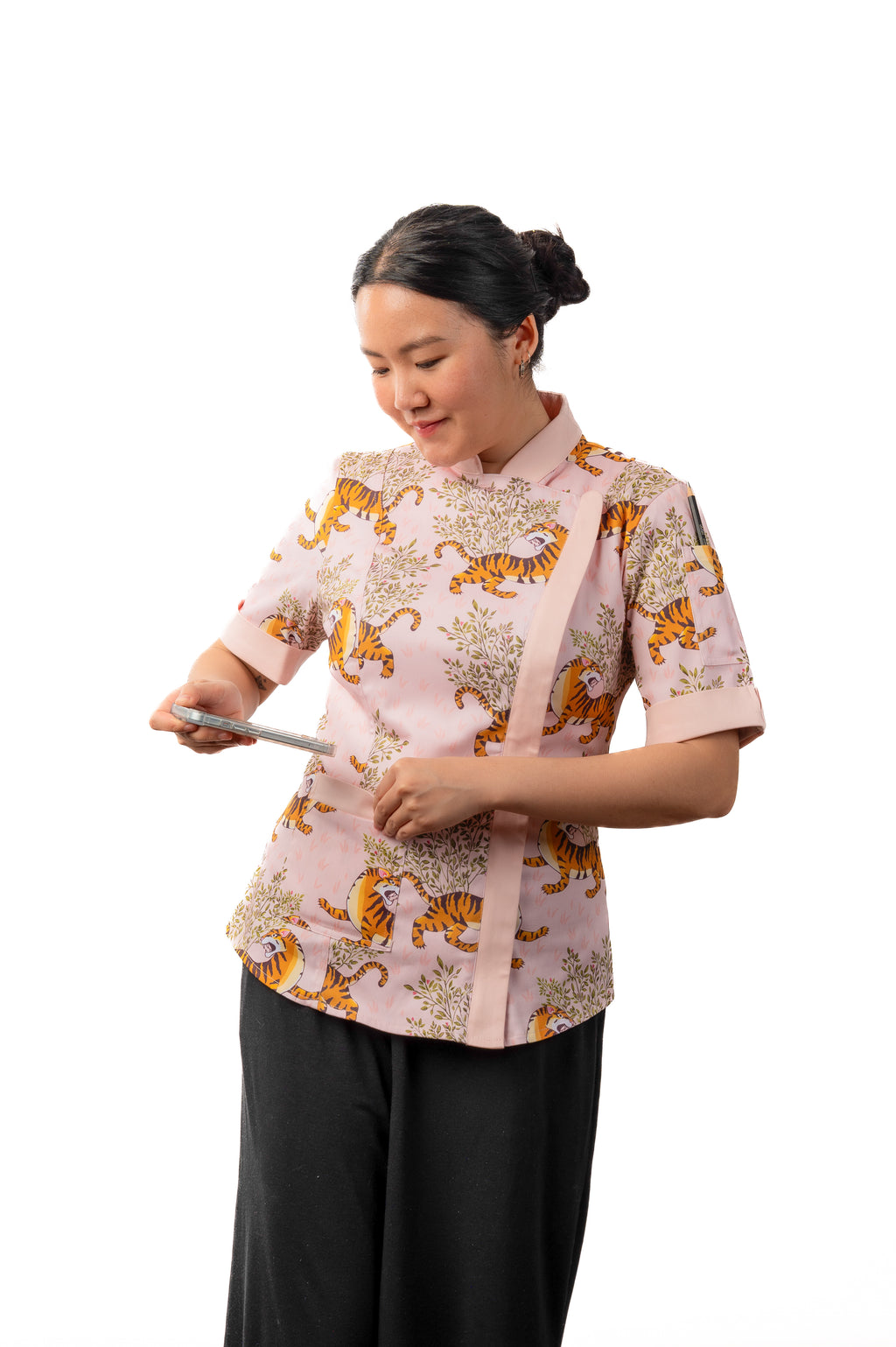 Kali Women's Fitted Chef Jacket