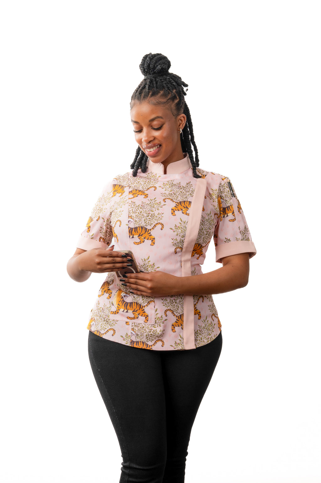 Kali Women's Fitted Chef Jacket