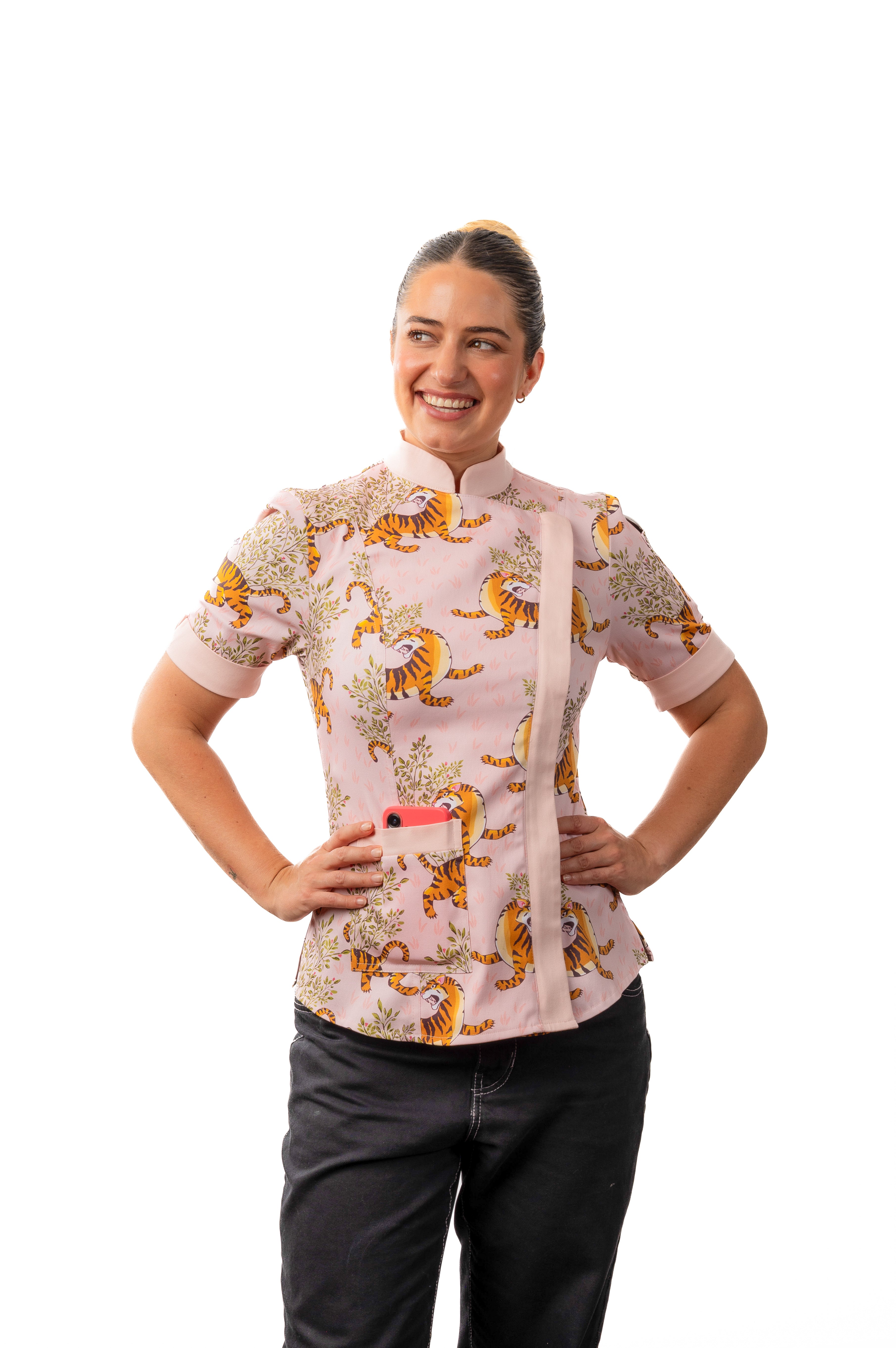 Kali Women's Fitted Chef Jacket