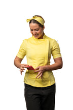 Lemon Women's Fitted Chef Jacket