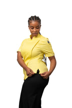 Lemon Women's Fitted Chef Jacket