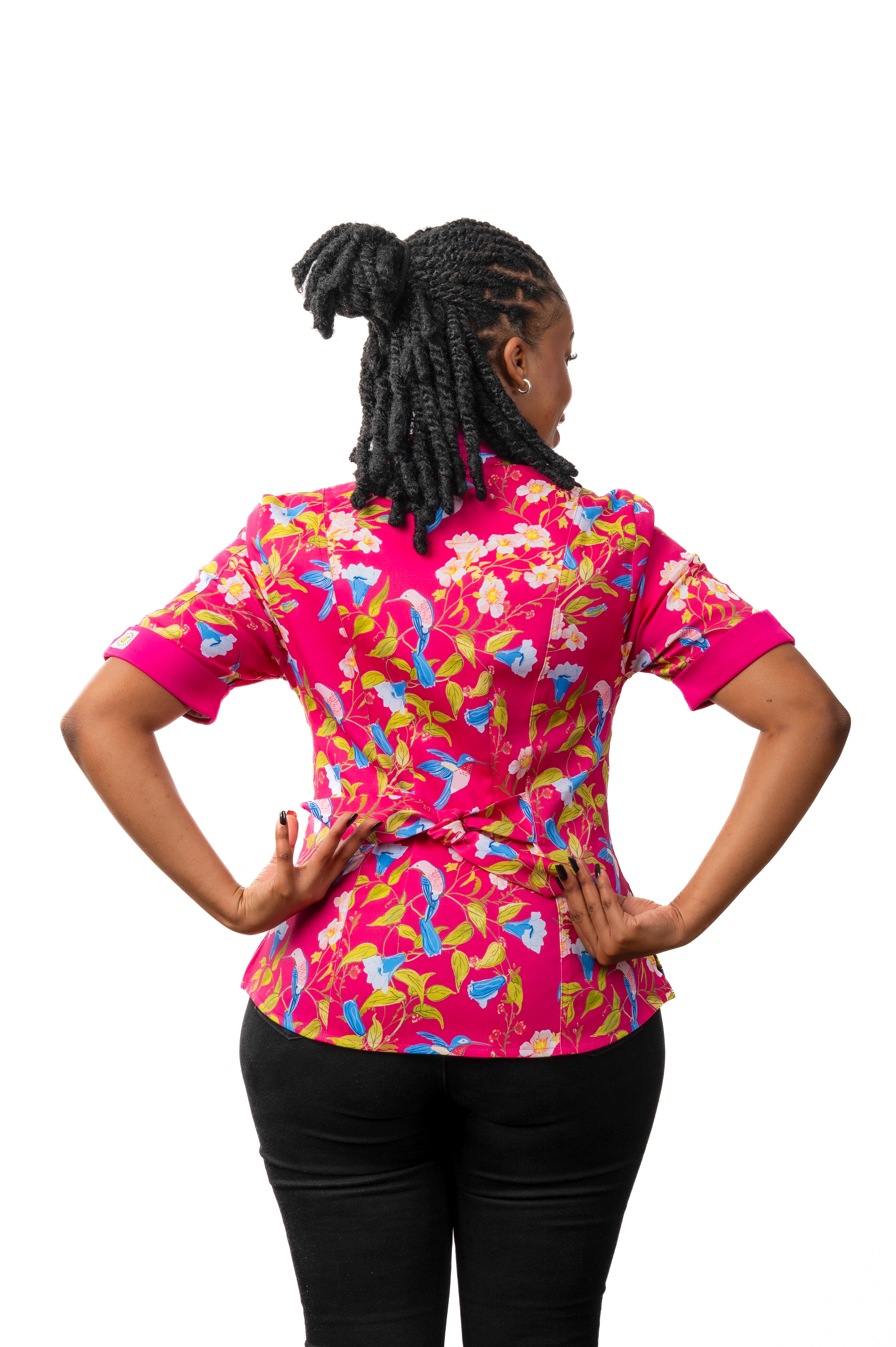 Mei Women's Fitted Chef Jacket