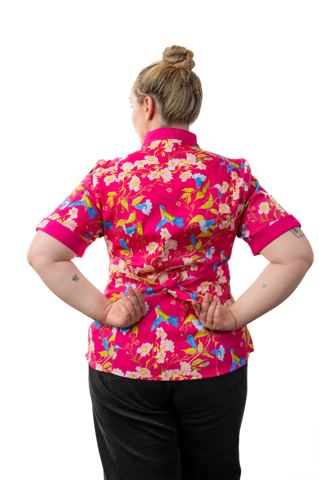 Mei Women's Fitted Chef Jacket