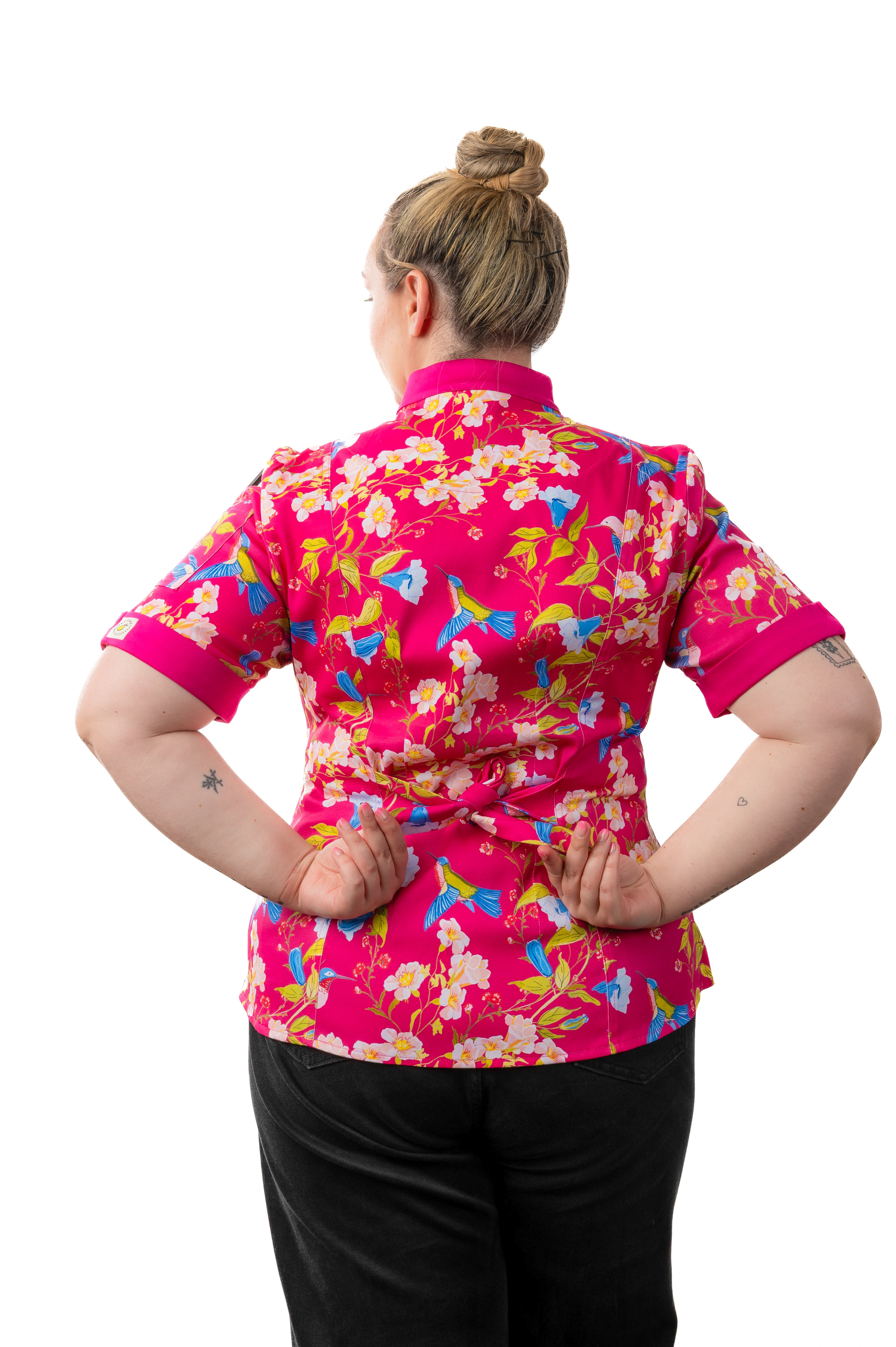 Mei Women's Fitted Chef Jacket