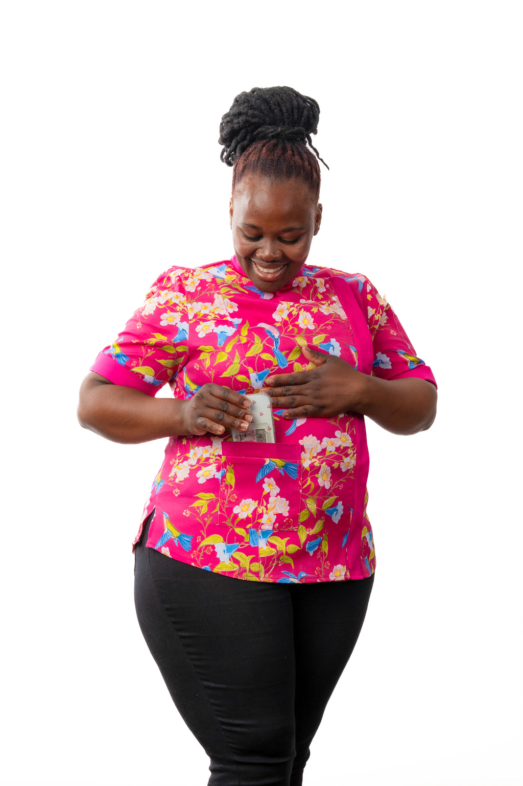 Mei Women's Fitted Chef Jacket