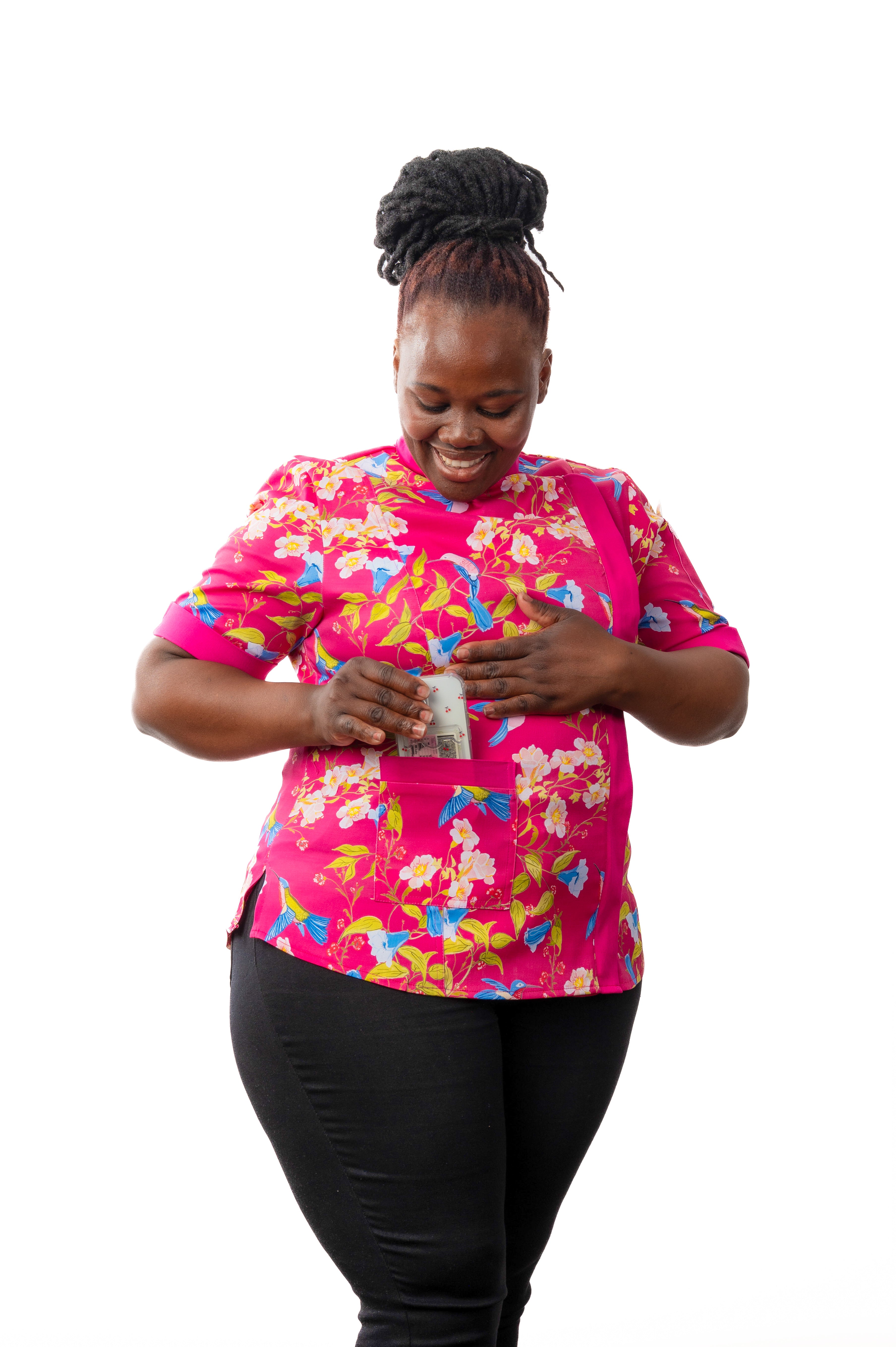 Mei Women's Fitted Chef Jacket