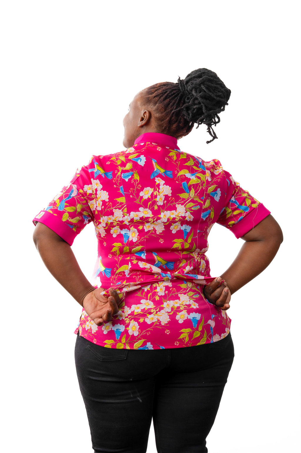 Mei Women's Fitted Chef Jacket