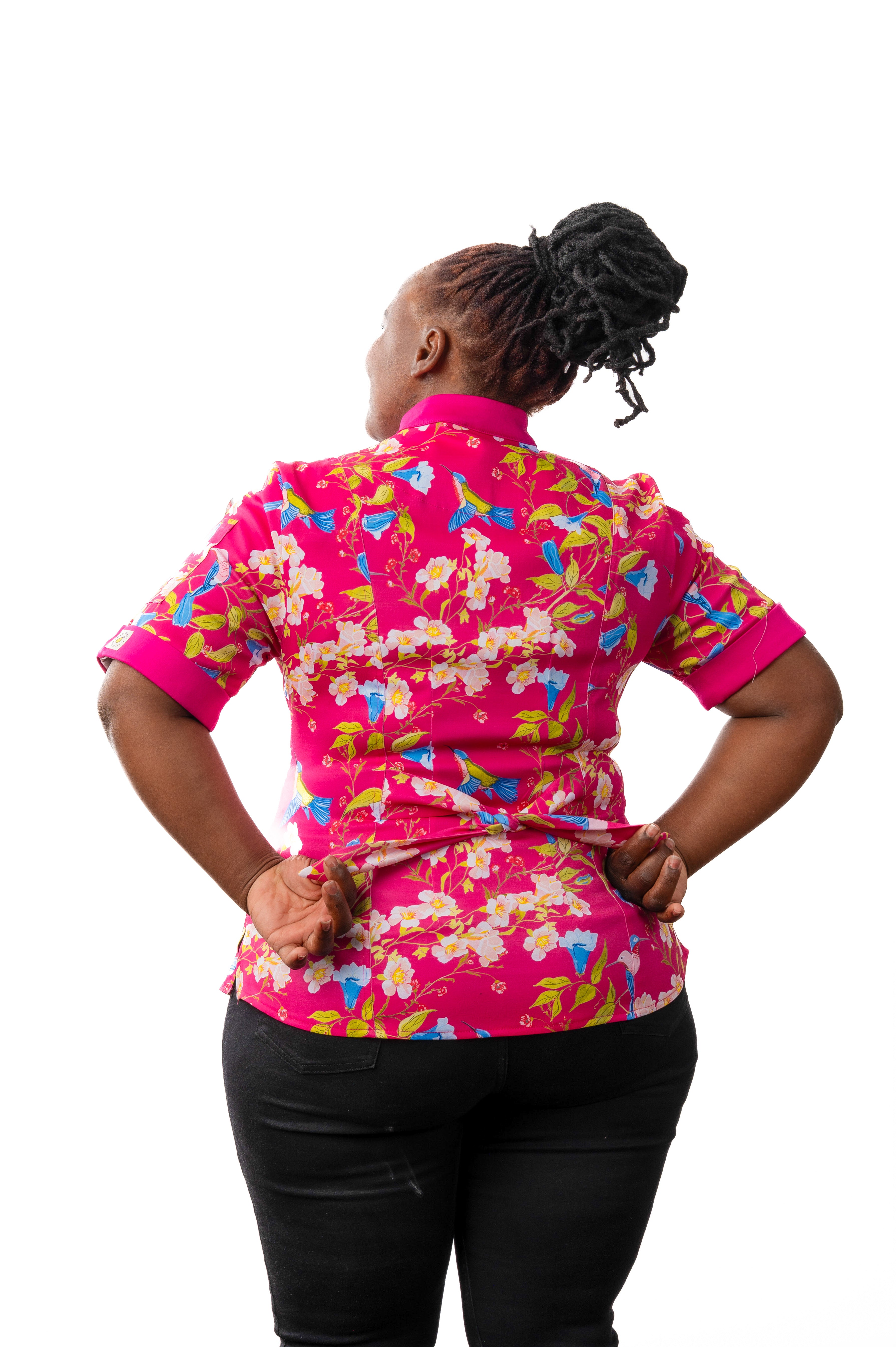 Mei Women's Fitted Chef Jacket