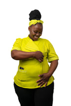 Lime Women's Fitted Chef Jacket