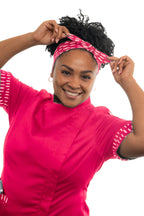 Funky Chef – Raspberry Headband