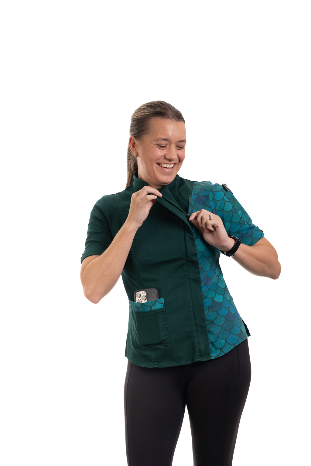 Riva Women's Fitted Chef Jacket