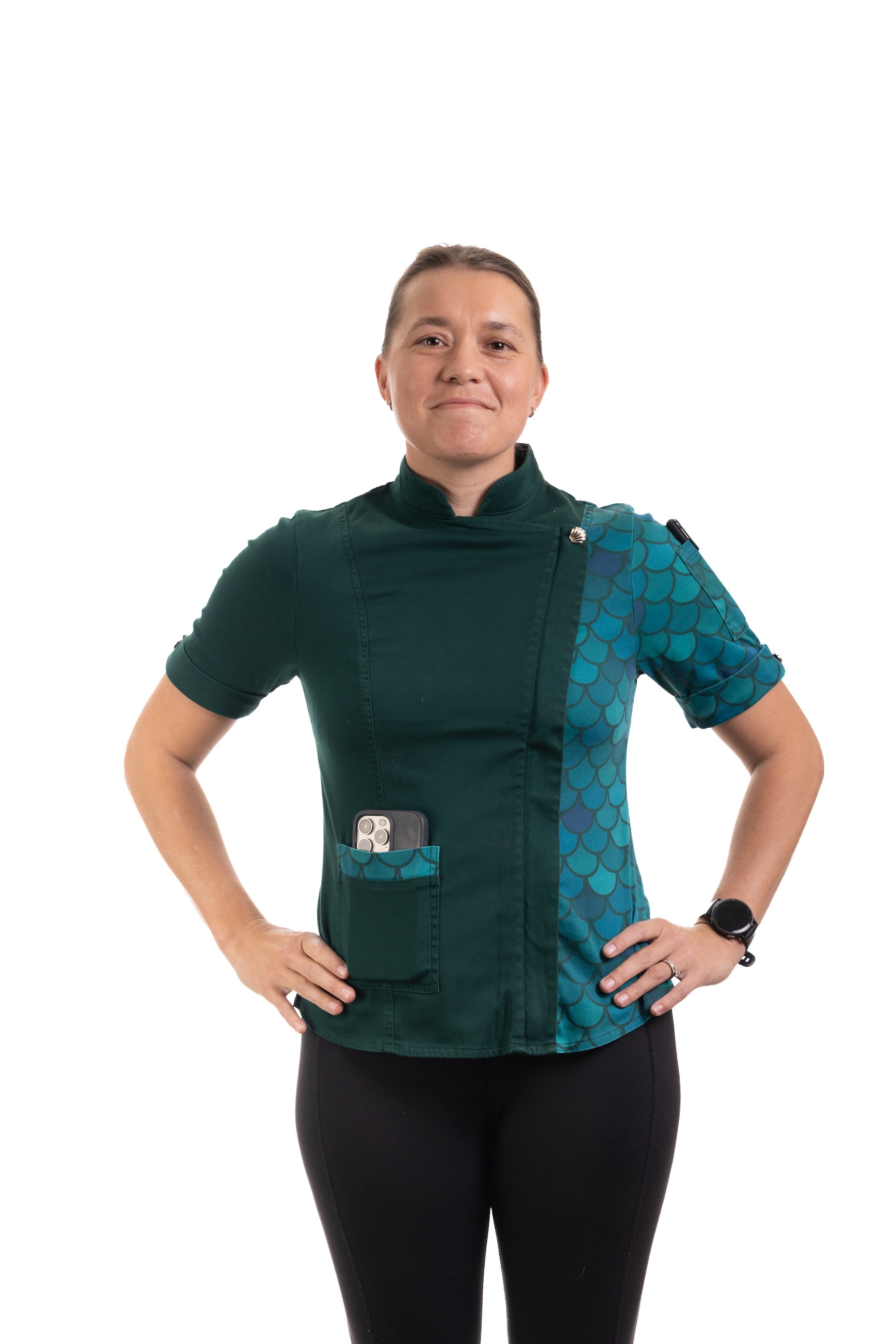 Riva Women's Fitted Chef Jacket