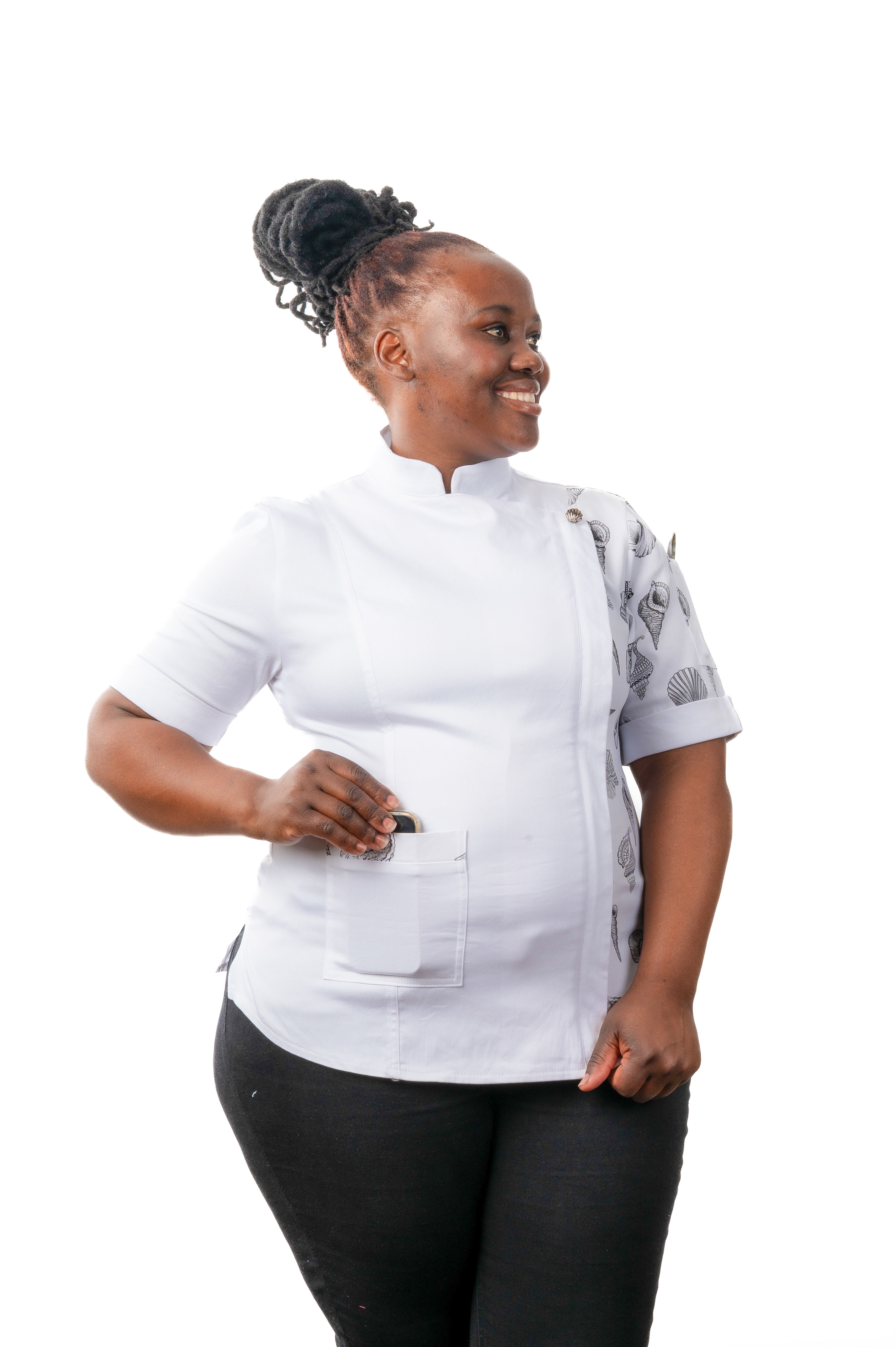 Sephira Women's Fitted Chef Jacket