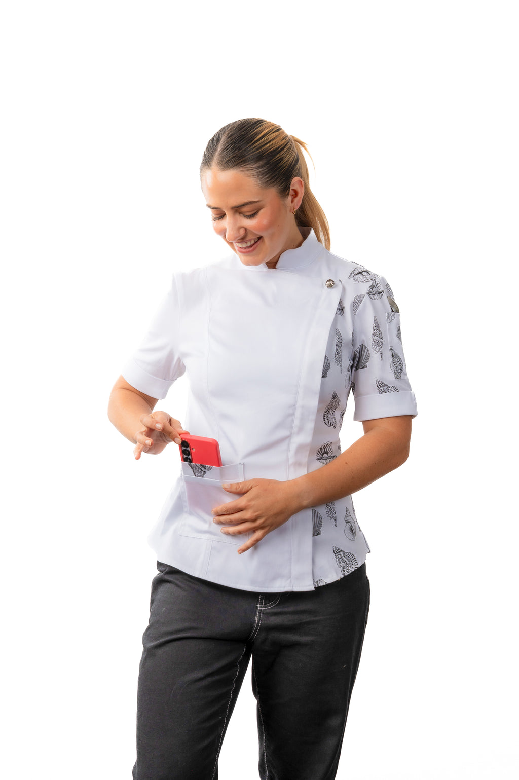 Sephira Women's Fitted Chef Jacket