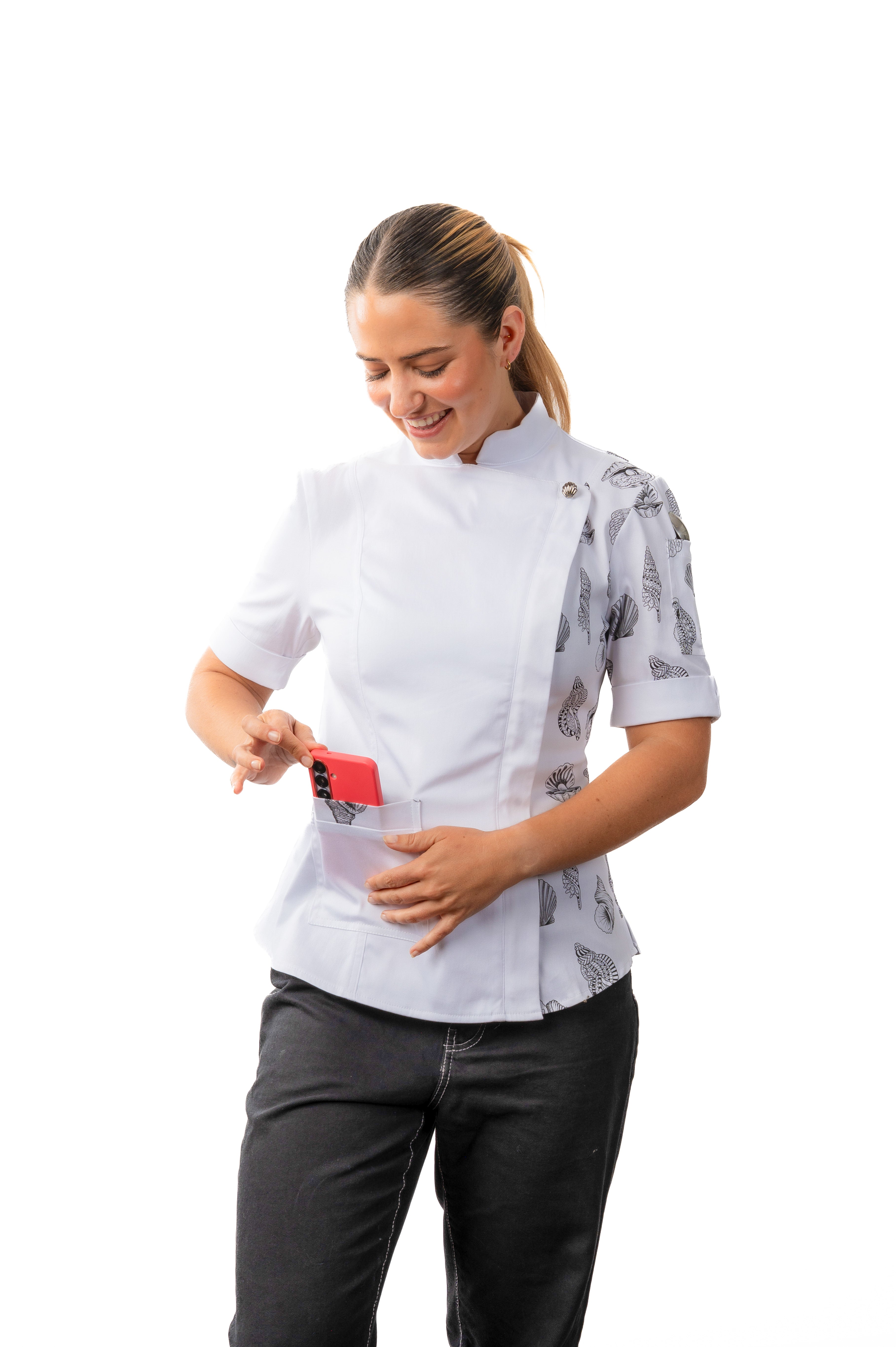 Sephira Women's Fitted Chef Jacket
