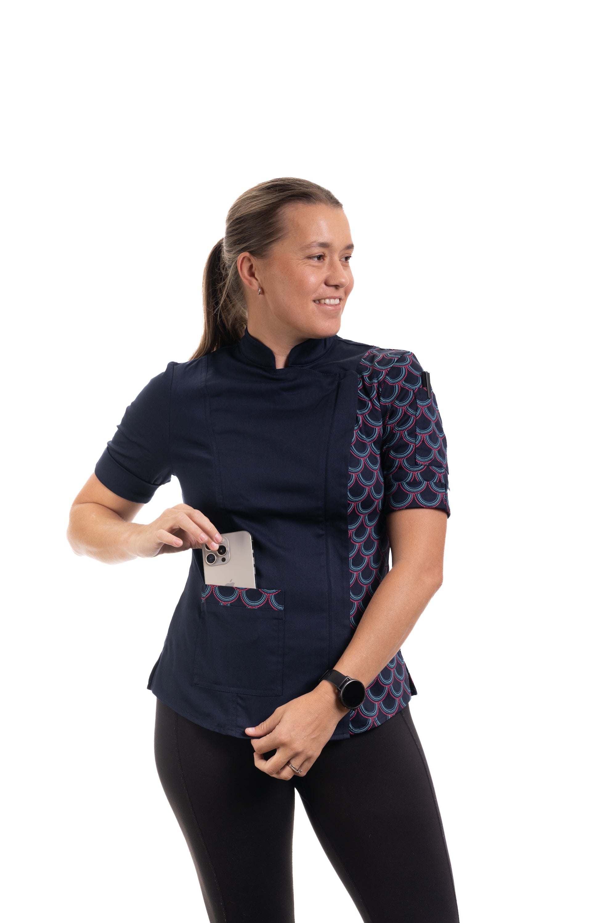 Siren Women's Fitted Chef Jacket
