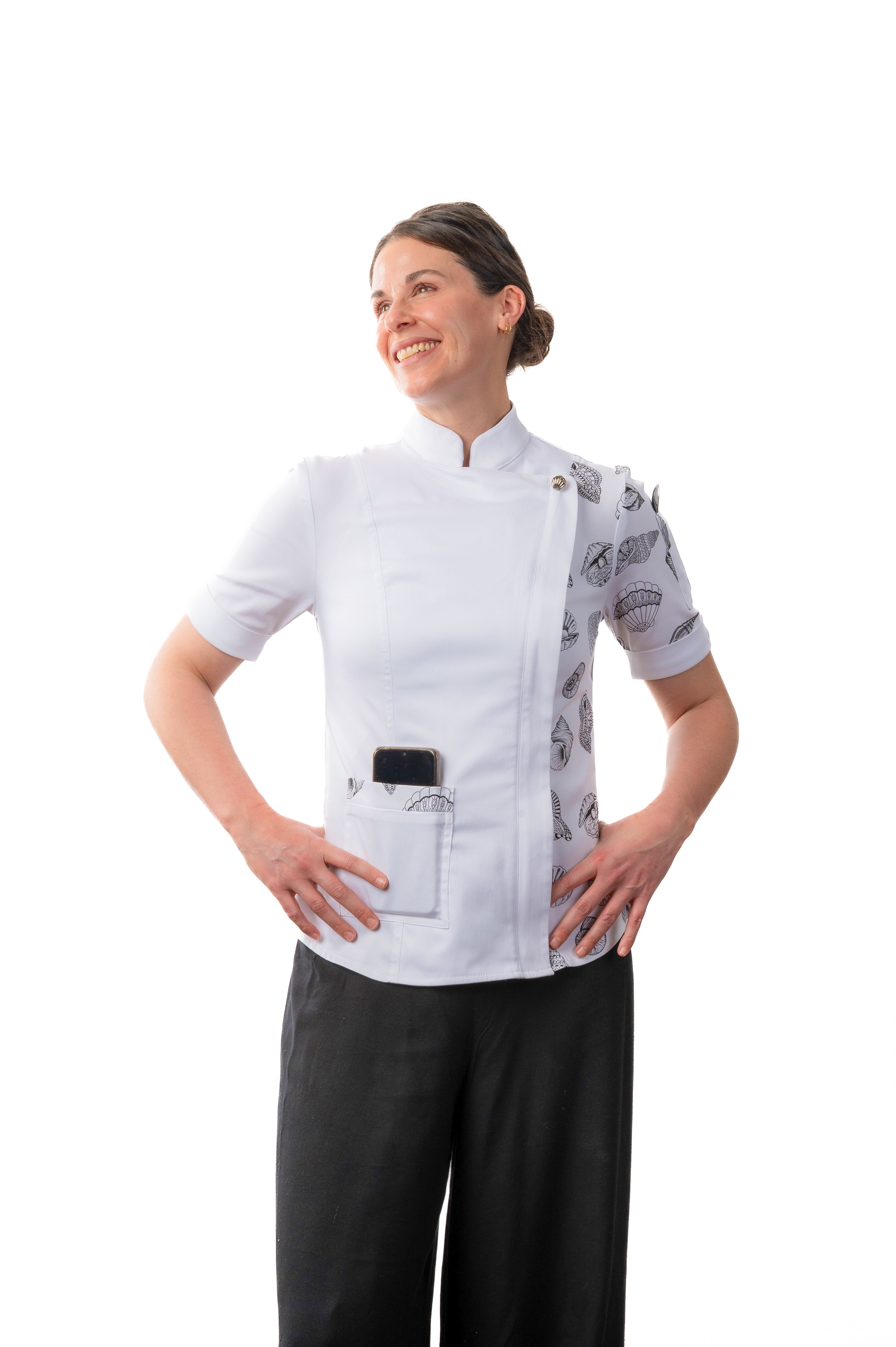 Sephira Women's Fitted Chef Jacket