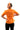 Tangerine Women's Fitted Chef Jacket