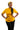 PREORDER- Tumeric Women's Fitted Chef Jacket-
