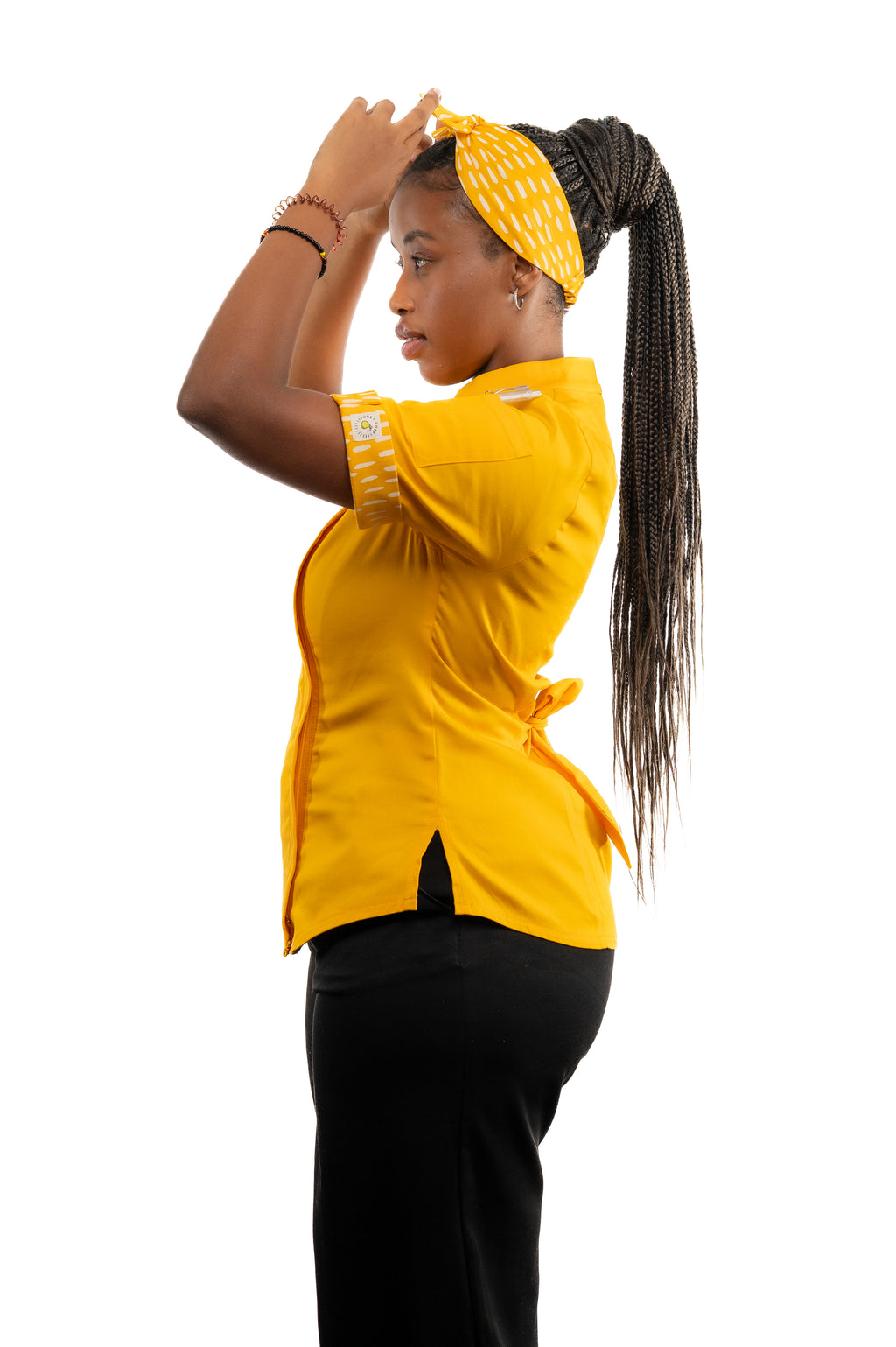 Tumeric Women's Fitted Chef Jacket