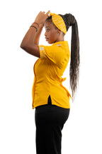 Tumeric Women's Fitted Chef Jacket