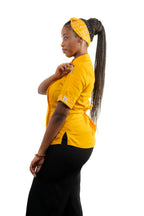Tumeric Women's Fitted Chef Jacket