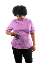Violet Women's Fitted Chef Jacket